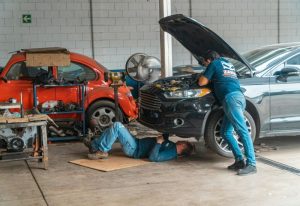 exemple d'une barre anti rapprochement dans une voiture