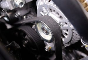 exemple d'une courroie de distribution