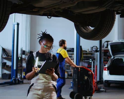exemple d'un garage auto 