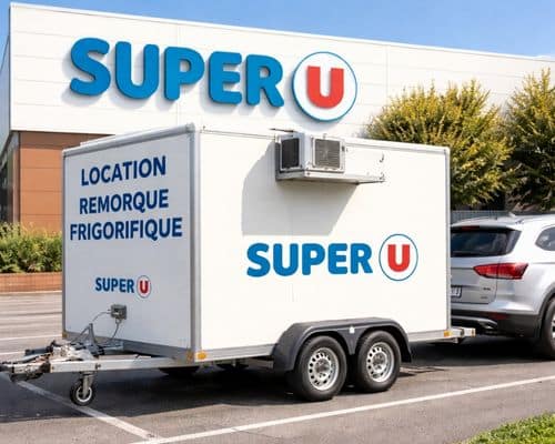 remorque frigorifique de super u 
