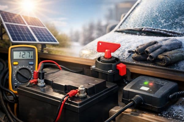 Système de charge en hiver