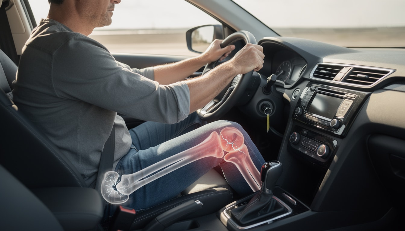 découvrez les risques et précautions à prendre pour conduire avec une fissure du ménisque, et quand il est conseillé de consulter un professionnel de santé.