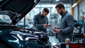 exemple d'entretien d'une voiture