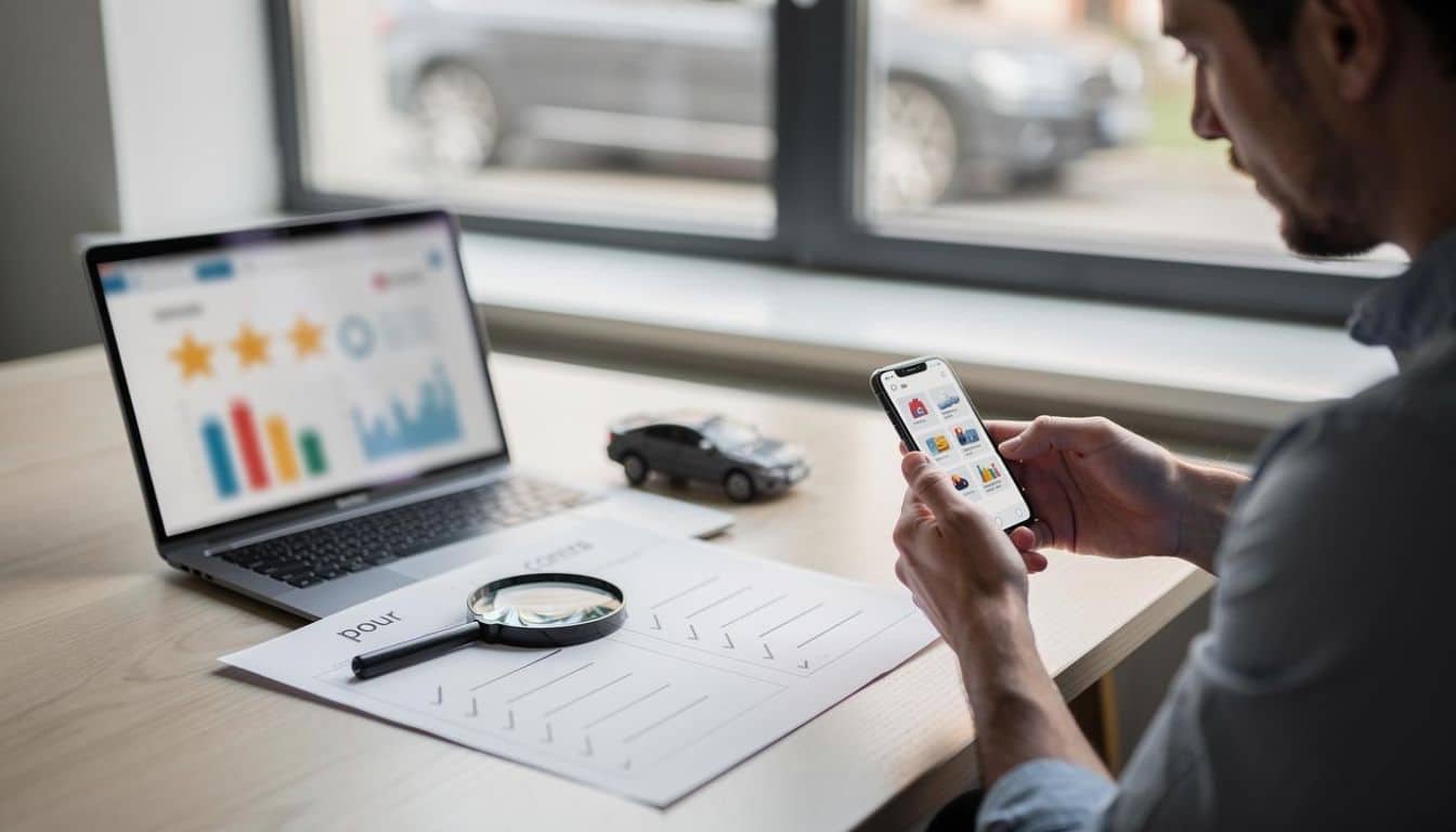 exemple de comparaison d'avis de voitures