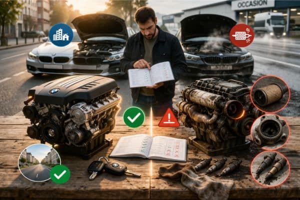 Inspection de moteur et carnet d'entretien