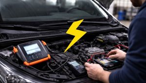 contrôle à la valise moteur