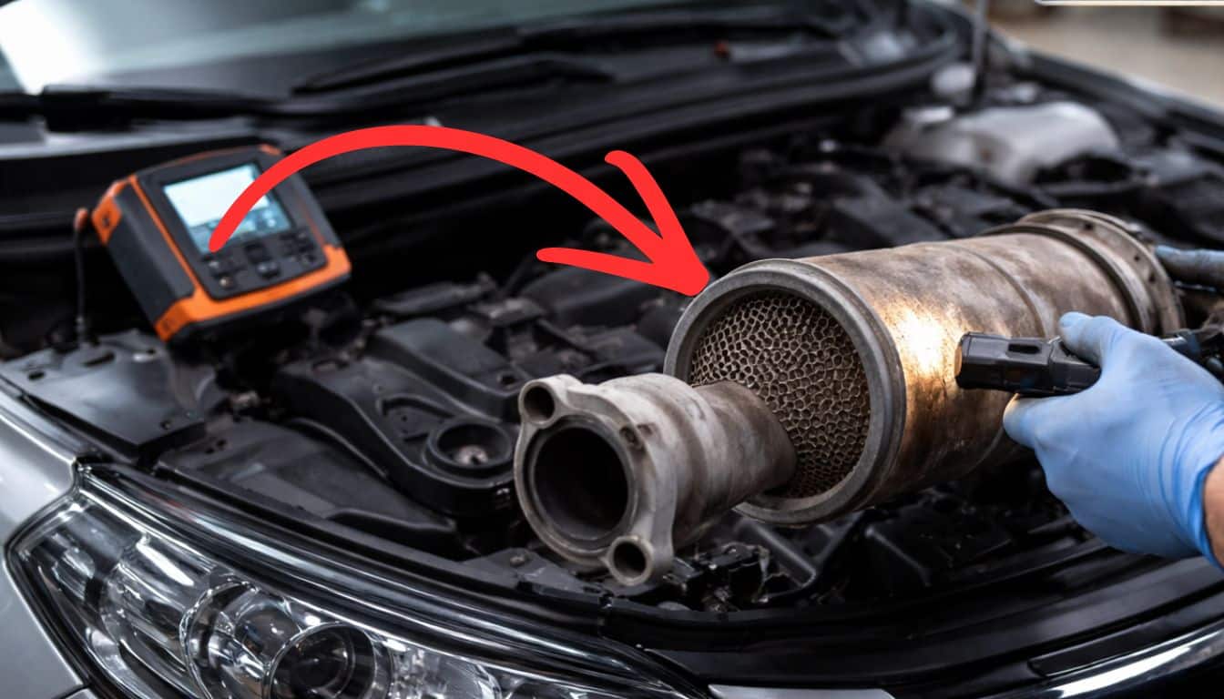 filtre à particule dans un moteur