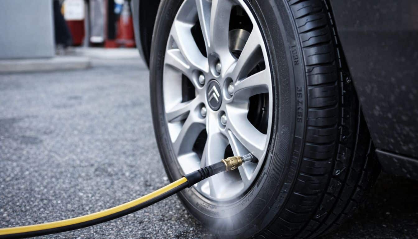 gonflage pneu de Citroën c4