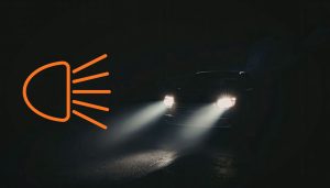 phare voiture voyant orange