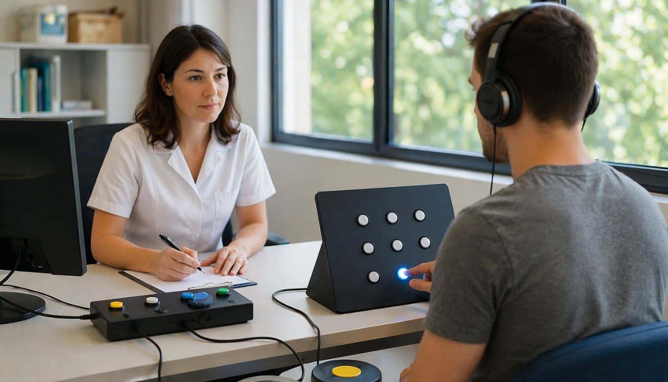 Consultation dans un bureau lumineux