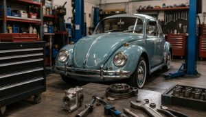 Atelier de réparation automobile classique