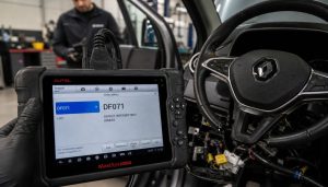 code défaut df071 renault sur une valise