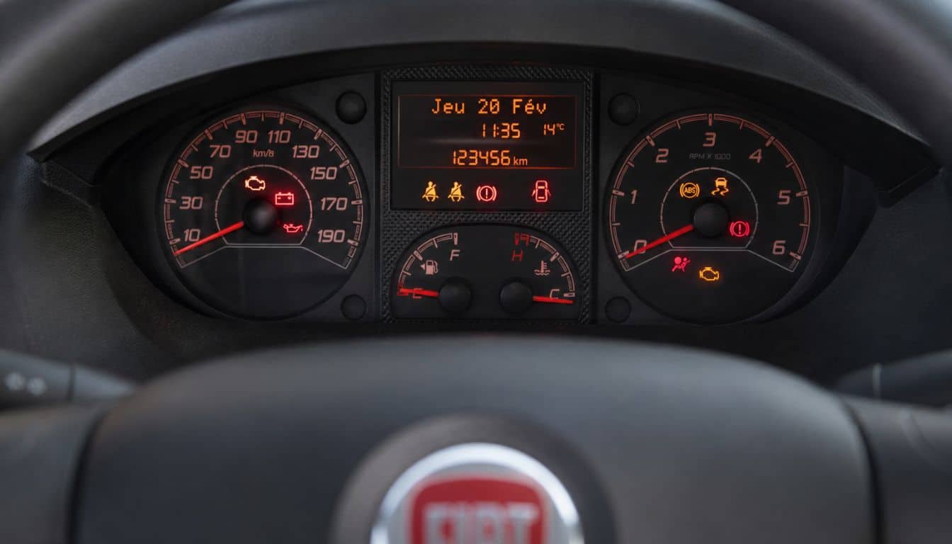 voyant de bord de fiat ducato