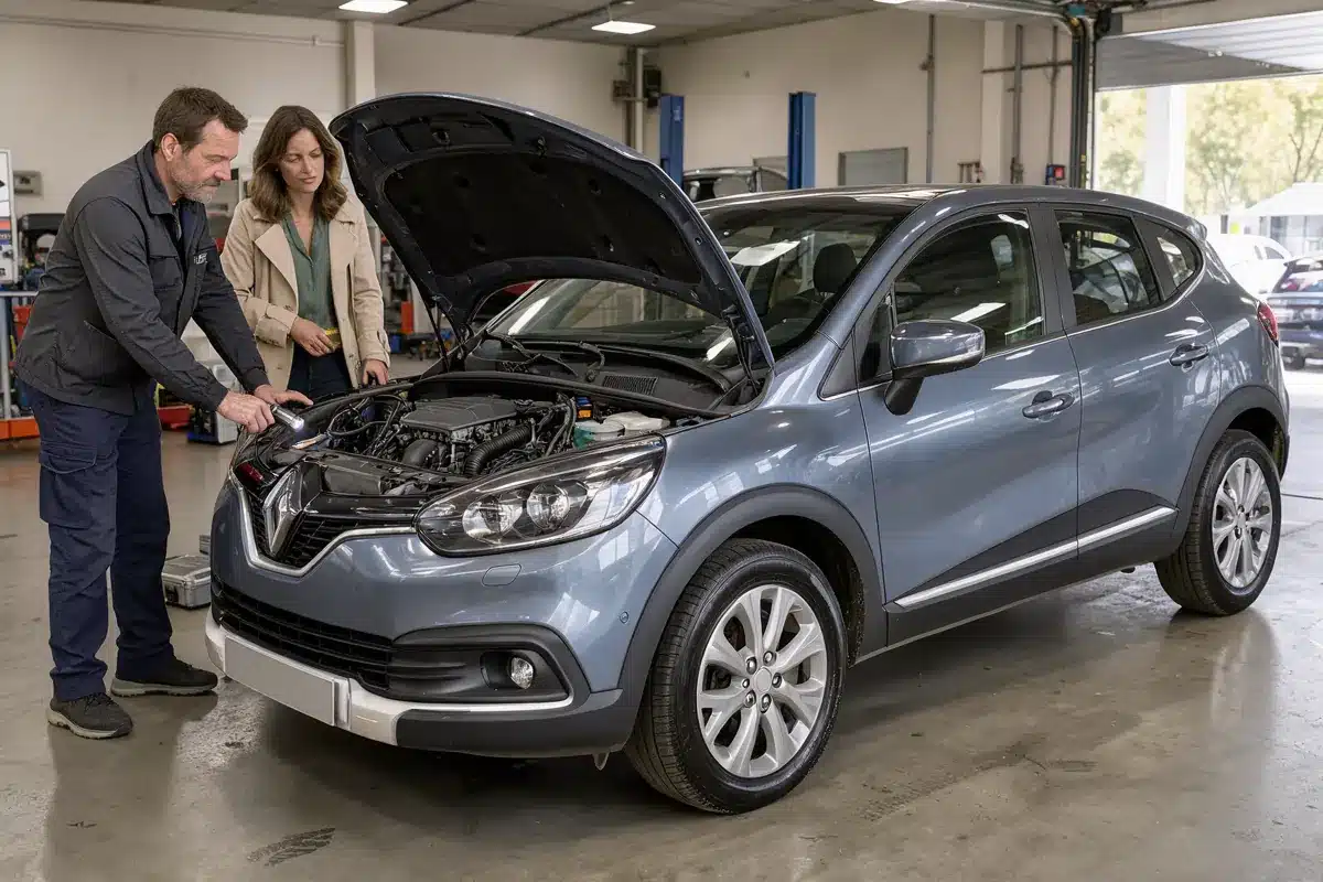 Vérification du moteur d’un Renault Captur I d’occasion