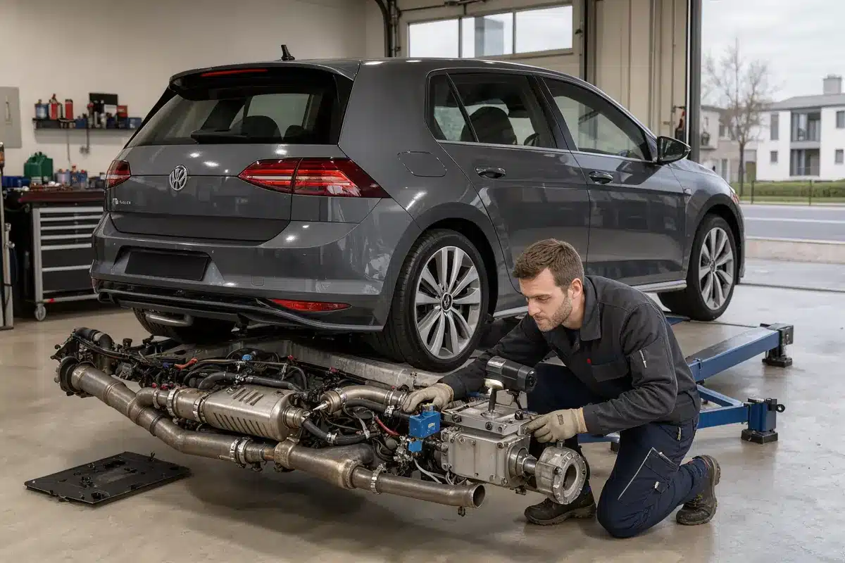 Contrôle du FAP et du système AdBlue sous une Golf 8 2.0 TDI
